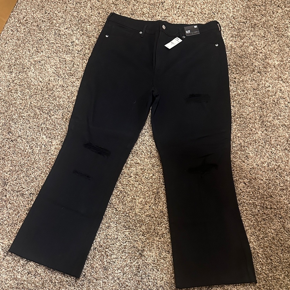Express Women's High Rise Jeans - Classic Black